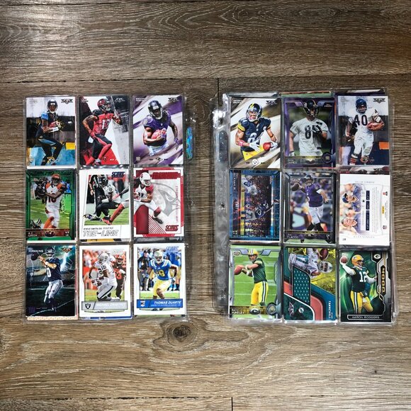 Football Card Lot Collection Topps Score Various Teams NFL Trading Cards - Picture 4 of 12